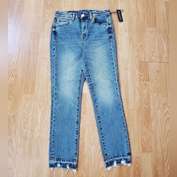 Blank NYC | 'The Madison' High Rise Crop Released Hem Jeans - size 27 - Picture 3 of 12